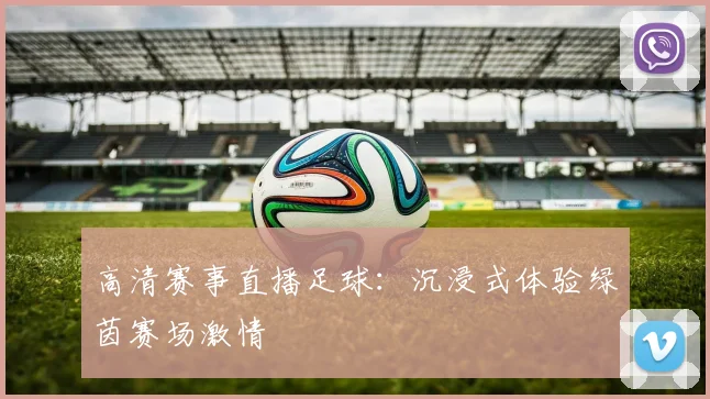 高清赛事直播足球：沉浸式体验绿茵赛场激情
