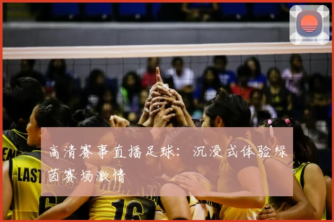高清赛事直播足球：沉浸式体验绿茵赛场激情